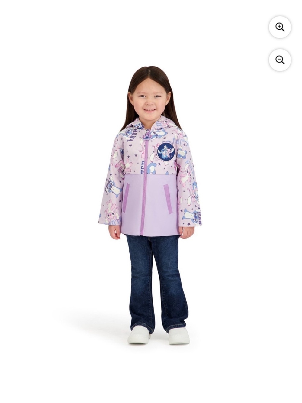 Disney 4T Stitch Rain Jacket - NWT